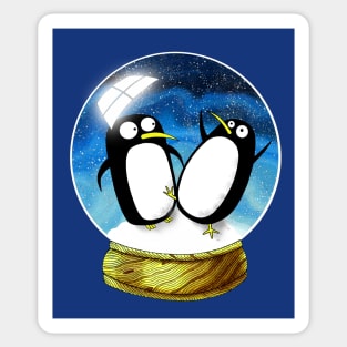 Christmas Snow Globe Sticker